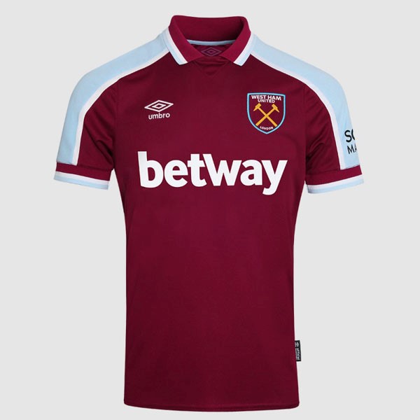 Camiseta West Ham United Primera equipo 2021-22